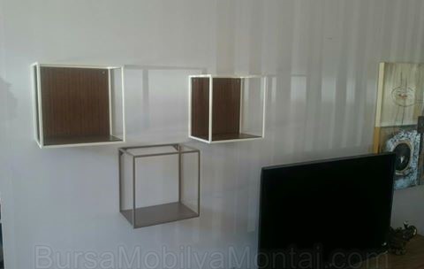 Gülay Hanım'ın Tv ünitesi Metal kutu montajı